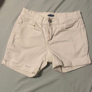 OLD NAVY (KIDS) White Shorts Size 10-girls